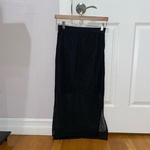 Lace Skirt - Midi Length